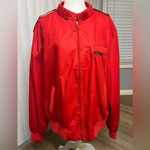 Vintage Red Member’s Only Jacket Size 2x